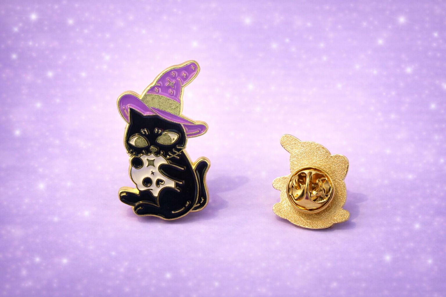 Pin - Katze mit Keks