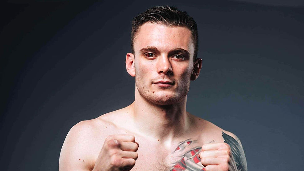 Oliver Zaren rejser til Spanien for at bokse om EM-titlen i supermellemvægt. Foto: Danish Fight Night.