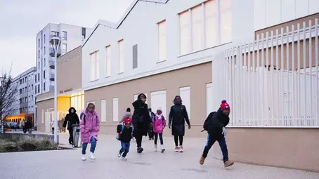 La nouvelle école de La Courneuve pour la Cité des 4000