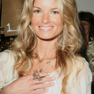 Marissa Miller wearing a Jody McGill original Flutterbug filigree ring designed and made in the midwest