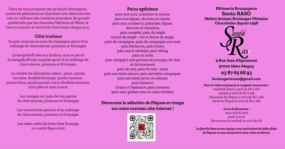 Des choix gourmands et pour tous les goûts
