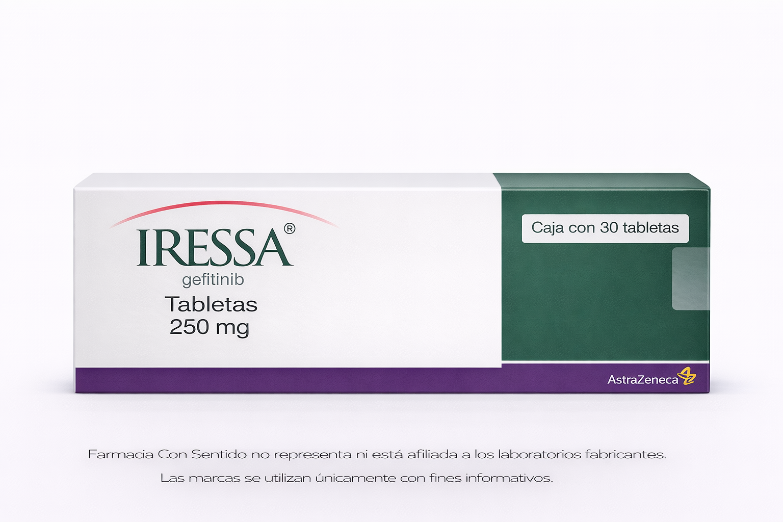 Gefitinib 250 mg Caja con 30 tabletas