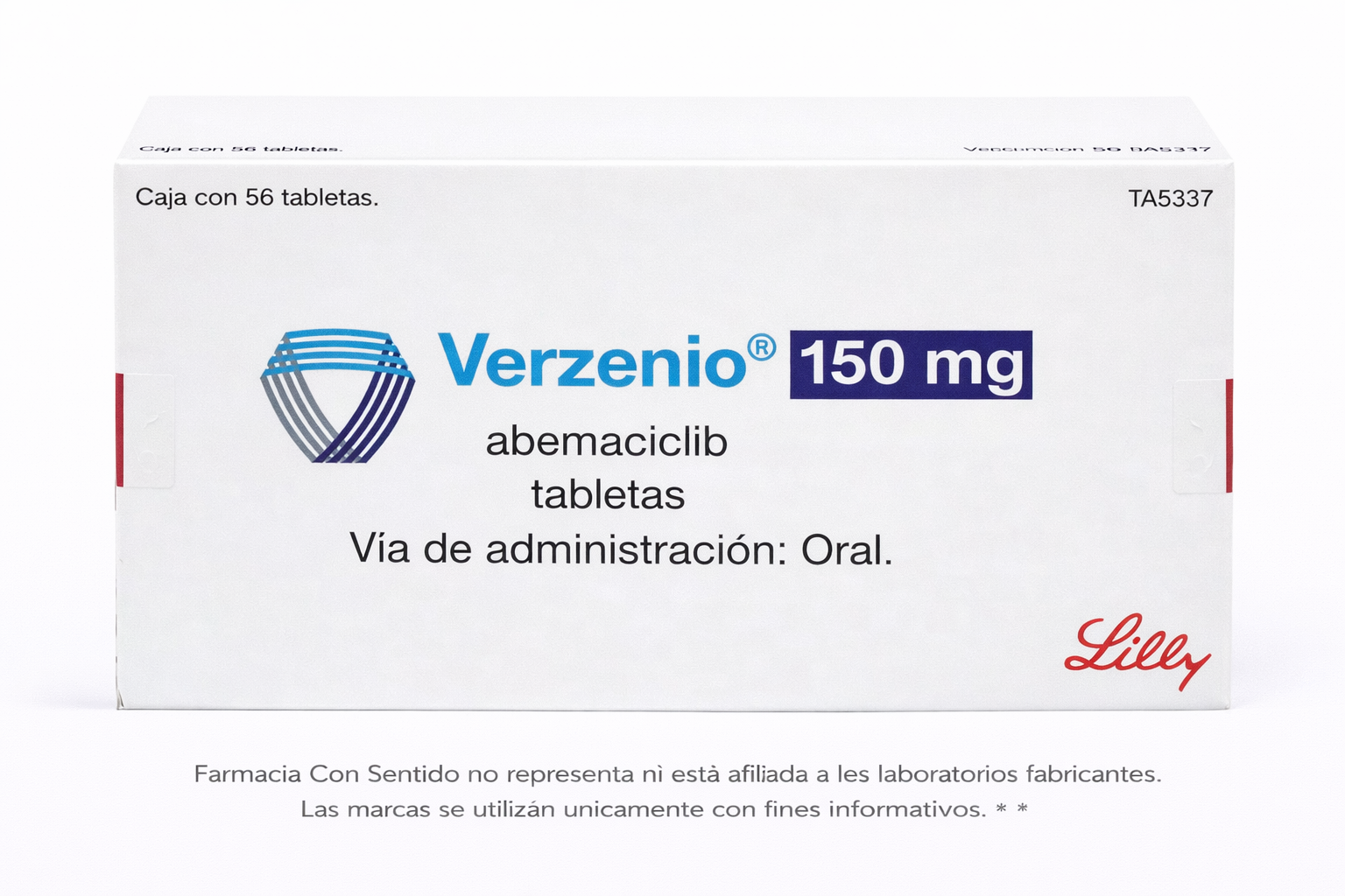 Abemaciclib 150 mg Caja con 56 tabletas