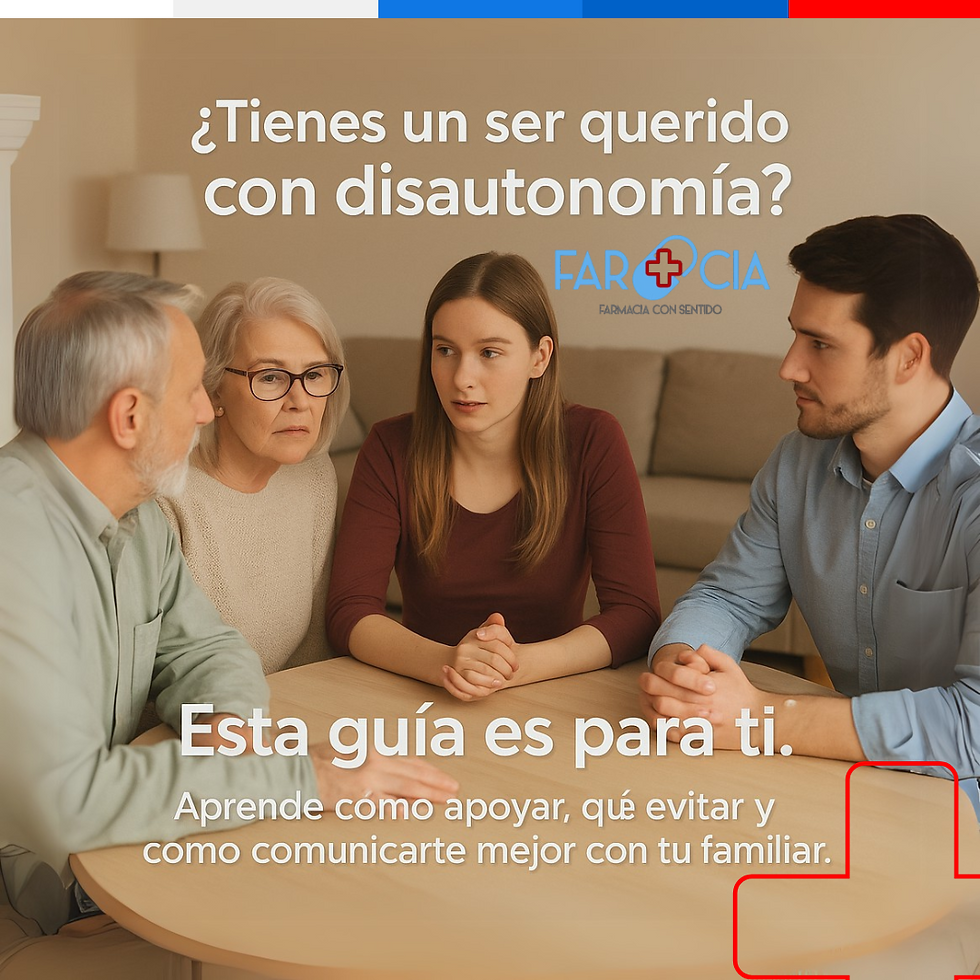 Personas con familiar con disautonomía
