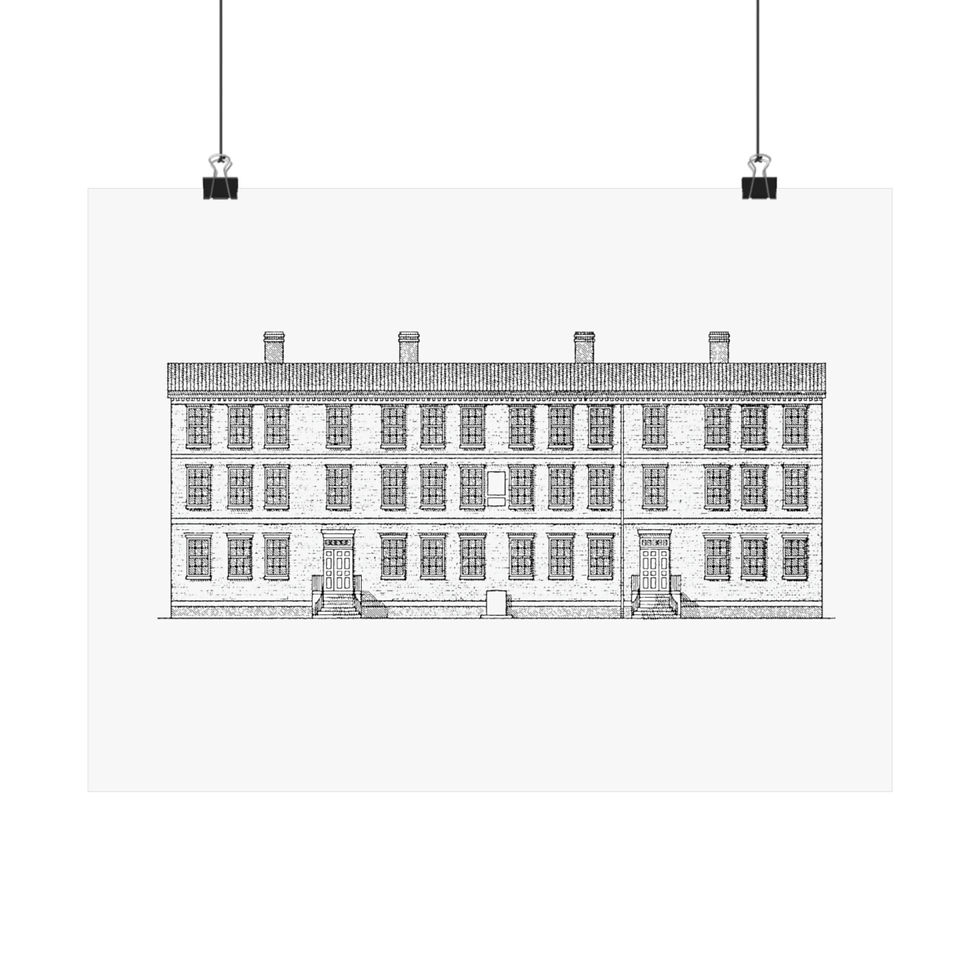 Thumbnail: UGA Old College - Athens, Georgia - Print