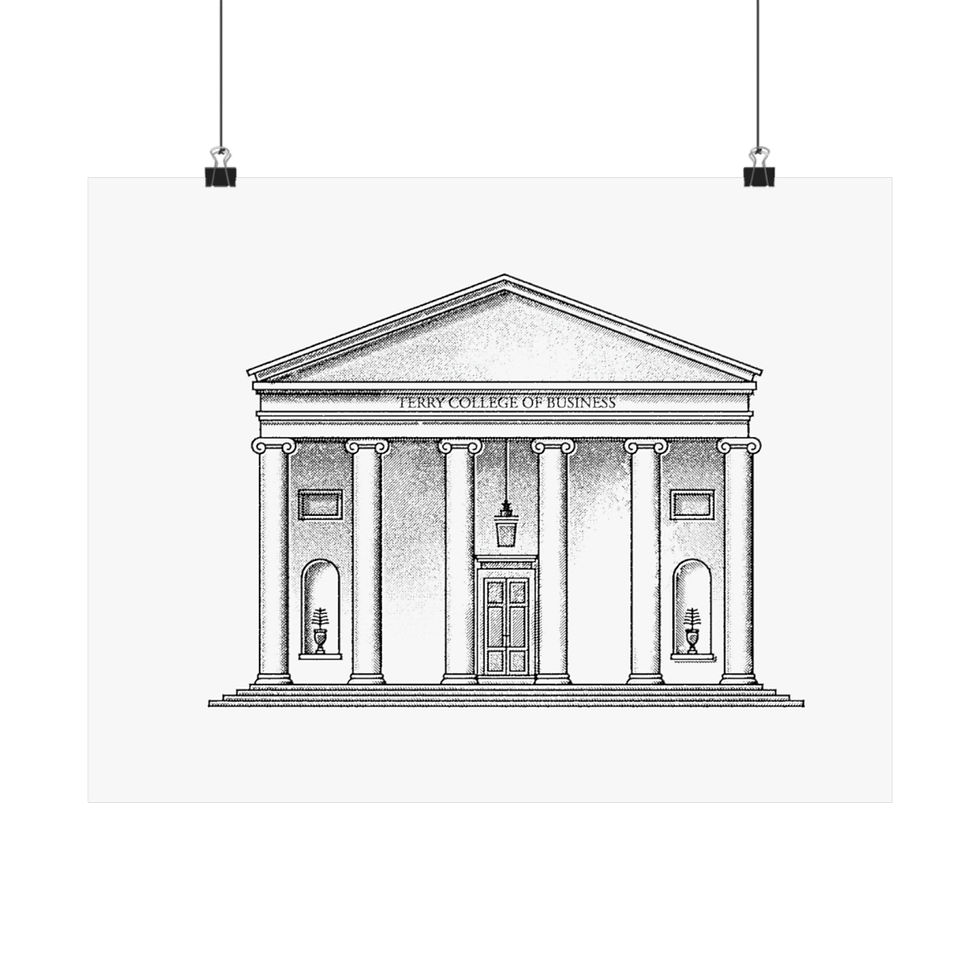 Thumbnail: UGA Terry College - Athens, Georgia - Print