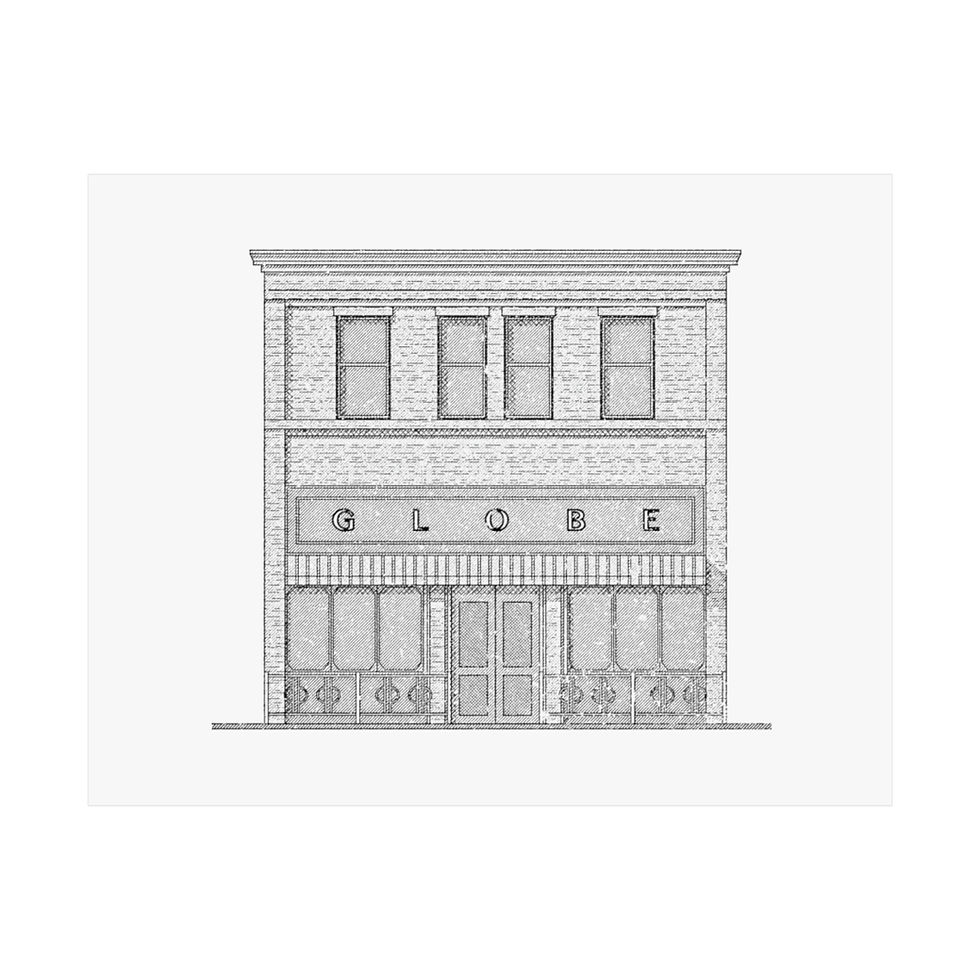 Thumbnail: The Globe - Athens, Georgia - Print