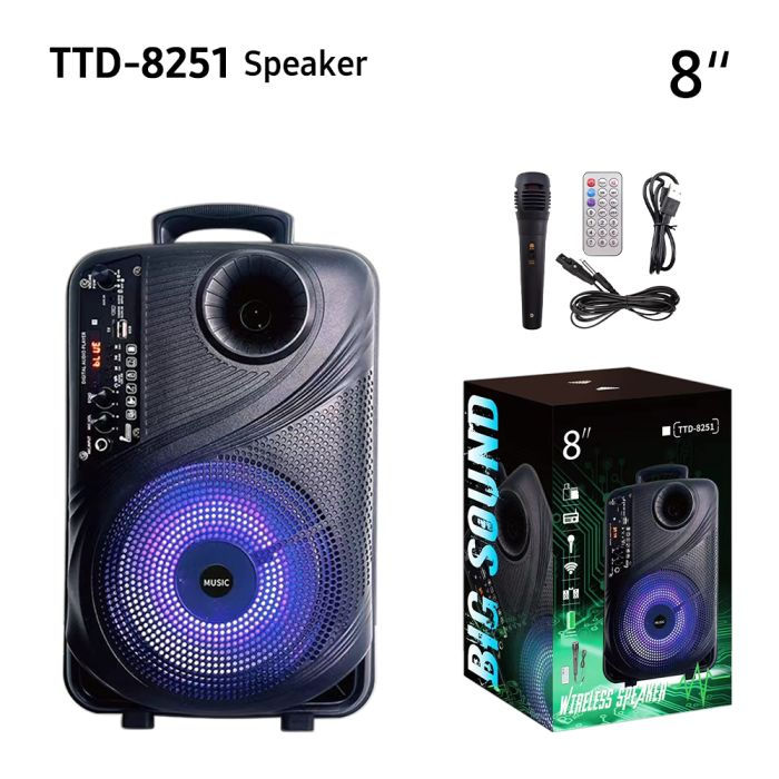תמונה ממוזערת: سبيكر TTD-8251 بلوتوث