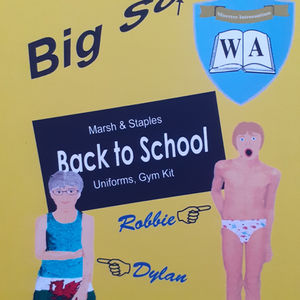 BIG SCHOOL is Book 1 of the Robbie Salvage series