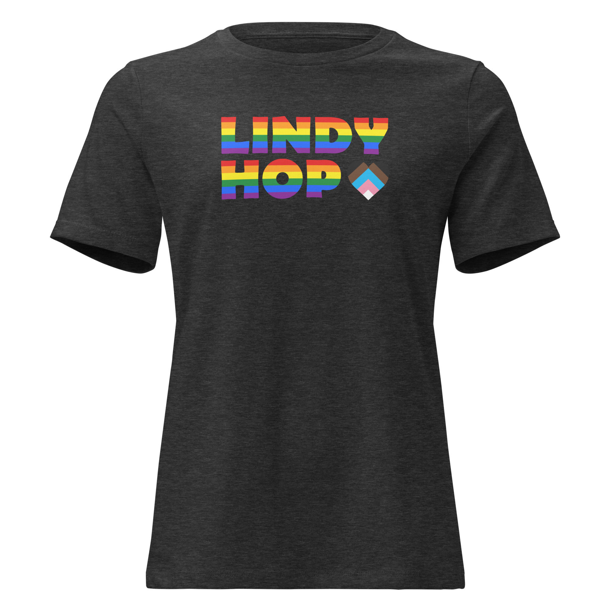 Women's Relaxed Lindy Hop Pride T-Shirt