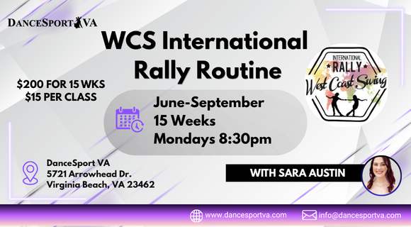 International West Cost Swing Rally Routine