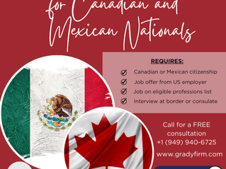 Descripción de la visa TN para ciudadanos canadienses y mexicanos