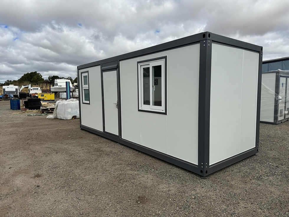 Transportable Accommodation Unit with Toilet, Shower, and Kitchenette 5.8m