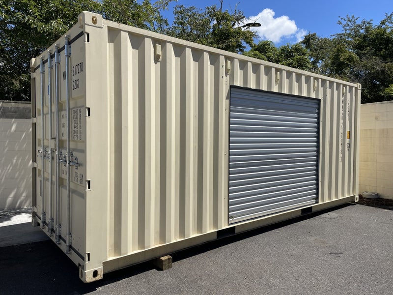 Thumbnail: 20ft One Trip Shipping Container With 2.4m Roller Door