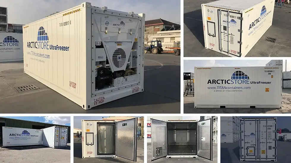Arctic UltraFreezer Sub-Zero Refrigerated Storage Container