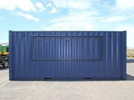 Thumbnail: 20ft Shipping Container Kiosk Cafe Unit