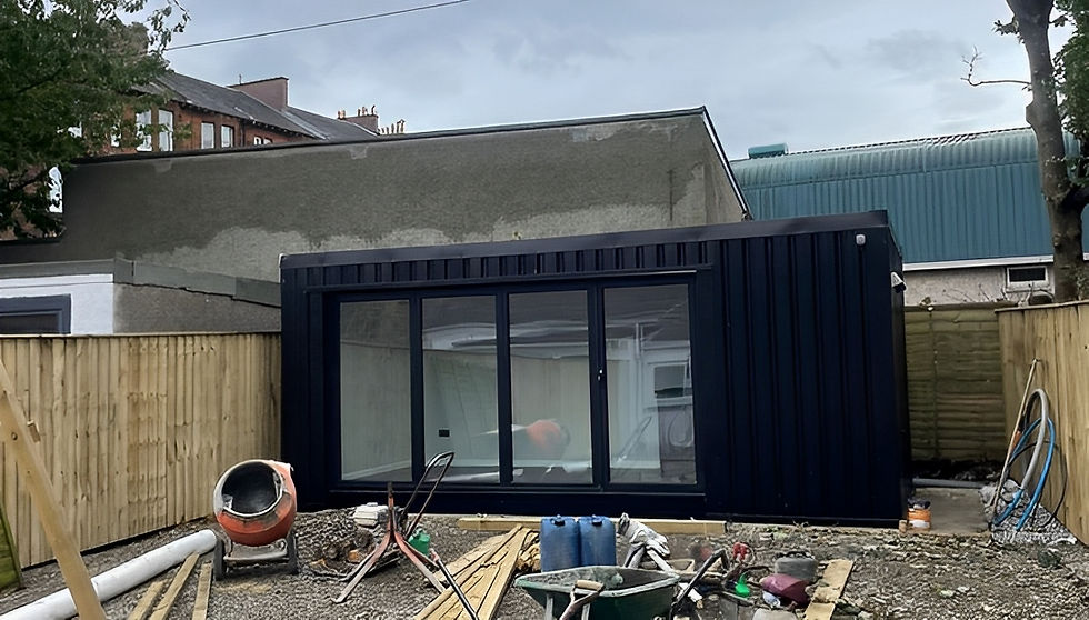 Container Home Office 20ft Converted Shipping Container Garden Pod