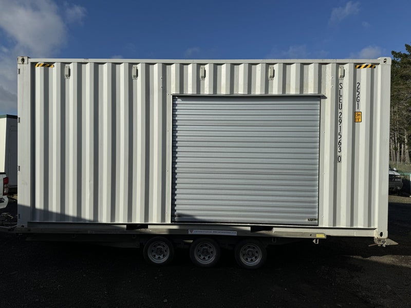 Thumbnail: 20ft One Trip Shipping Container With 2.4m Roller Door