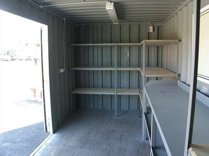 Thumbnail: 20ft Modified Shipping Container Workshop