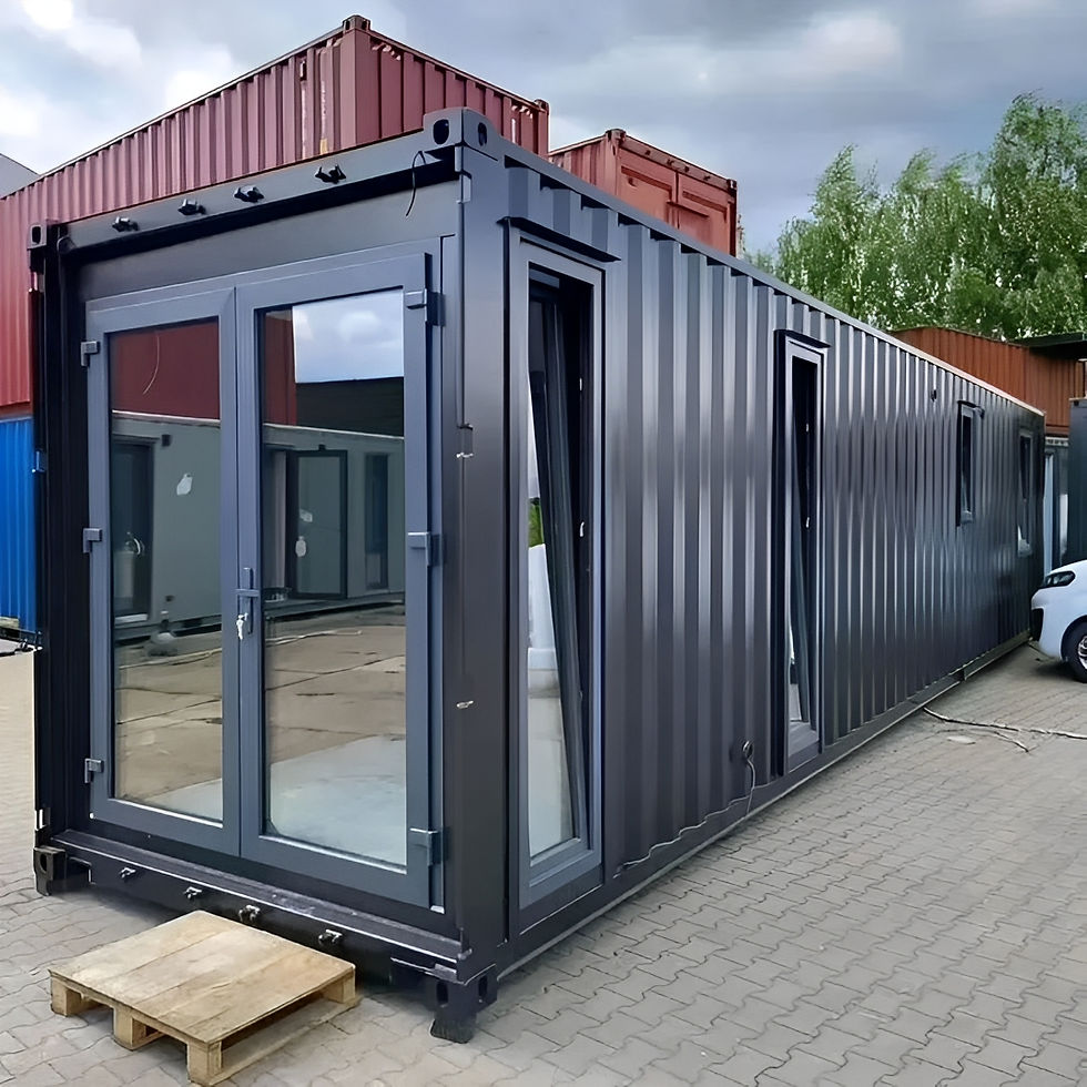 M&W 40ft Ready-Made Villa Container House Galvanized Steel Frame