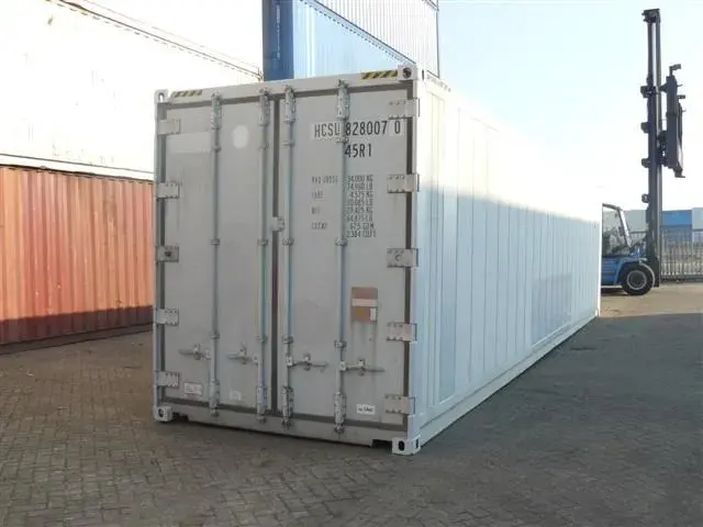40ft High Cube Refrigerated Container Reefer Stainless Steel 67m³