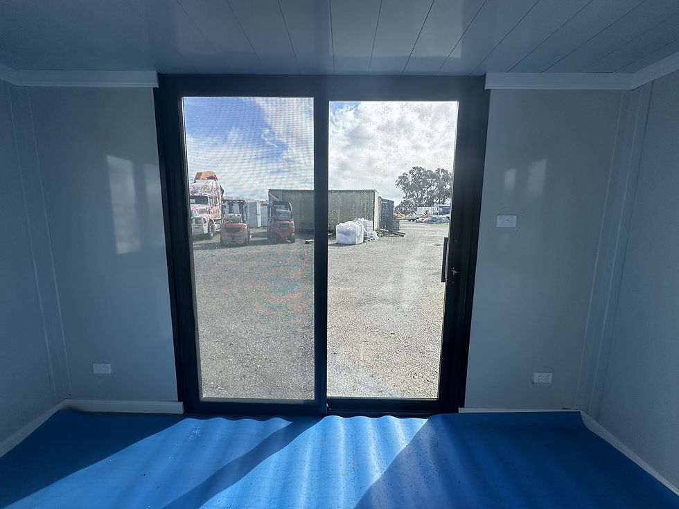 Thumbnail: Transportable Office Activity Room 4m Sliding Door Double Glazed