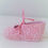 Miniature : Chausson "Douceur" Liberty rose tendre