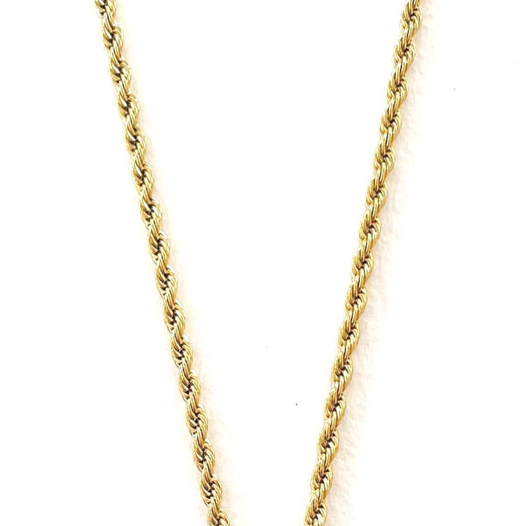 Collier chaine torsadée Winnipeg