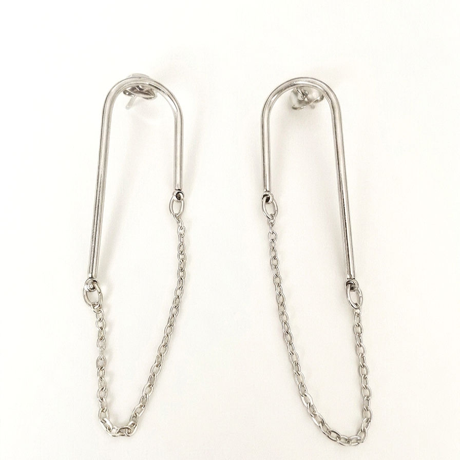 Miniature : Boucles d’oreilles pendante ovale Arche