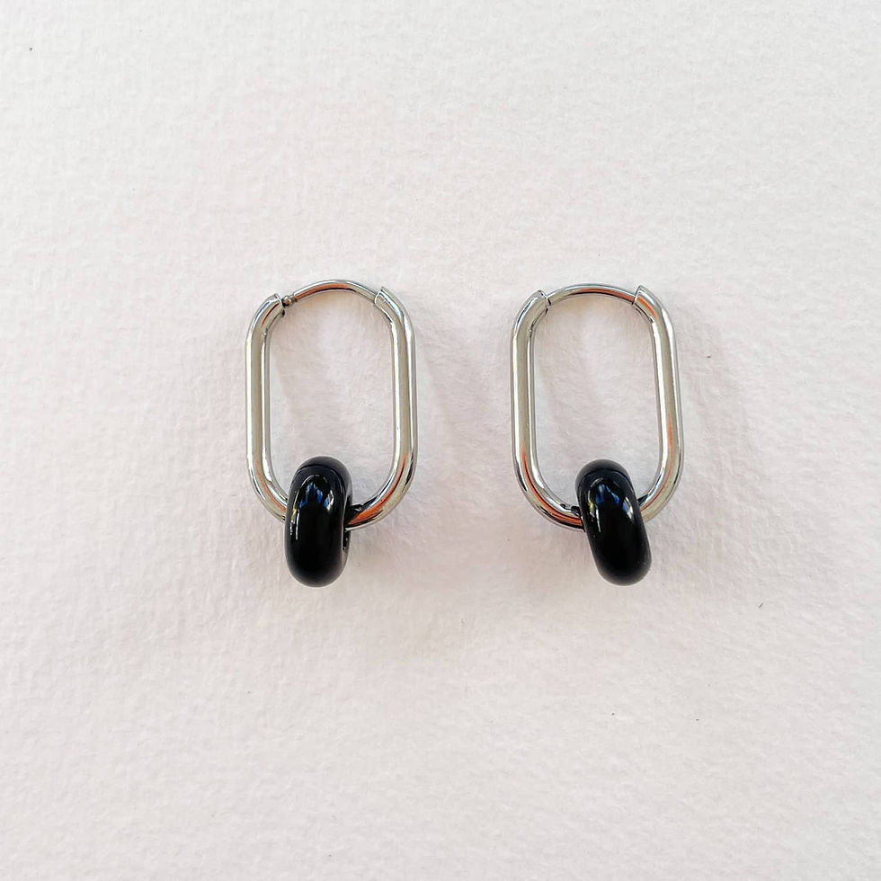 Miniature : Boucles d'oreilles pierre naturelle Cassiopées