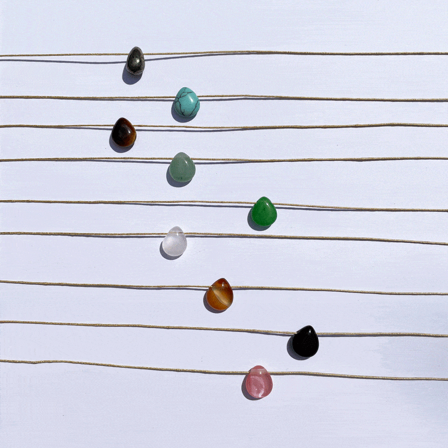 Miniature : Collier goutte Takoma