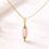 Miniature : Collier Sautoir Talya pierre naturelle