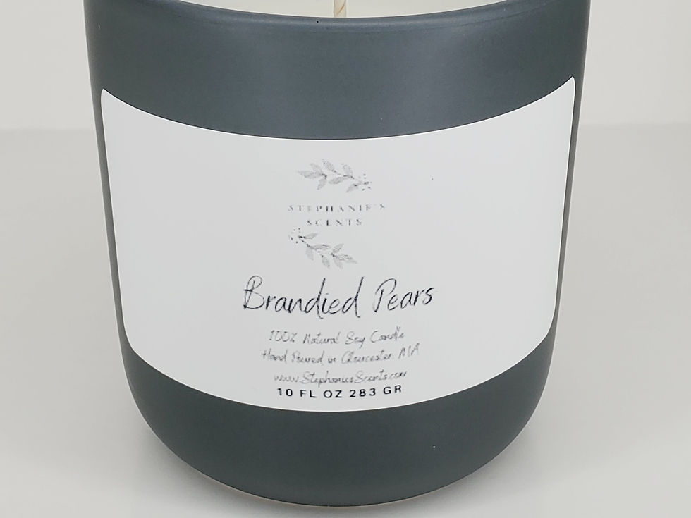 Miniatura: Brandied Pear Soy Candle