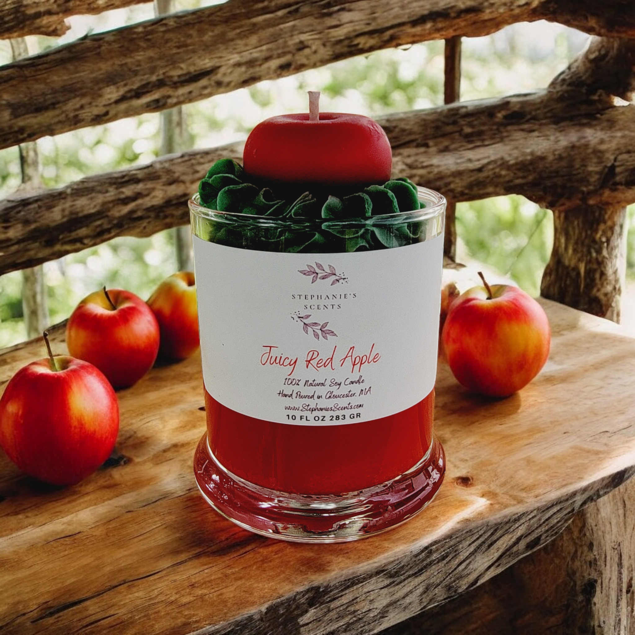 Juicy Red Apple Soy Candle