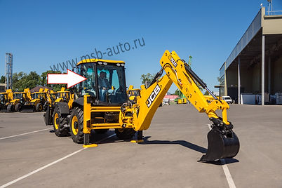 стекло кузовное заднее левое (глухое) Экскаватор-погрузчик Jcb 3cx-4cх 2015