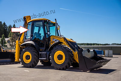 Стекло кузовное заднее правое открываемое Экскаватор-погрузчик Jcb 3cx-4cх 2015