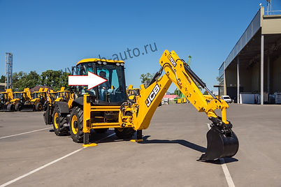 стекло кузовное заднее Экскаватор-погрузчик Jcb 3cx-4cх 2015