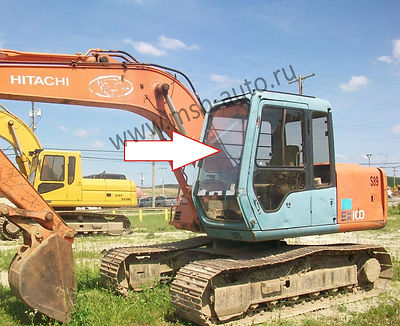 Cтекло лобовое верхнее Экскаватор гусеничный Hitachi EX100,120,200,300-3 серия
