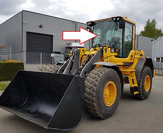 Стекло лобовое центральное фронтальный погрузчик Volvo L60F L60G, L70F L70G, L90F L90G, L110F L110G, L120F L120G, L150F L150G, L180F L180G, L220F L220G, L350F L350G