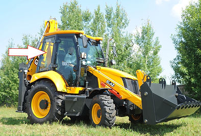 Стекло кузовное правое экскаватор погрузчик ELAZ BL880 ЕЛАЗ