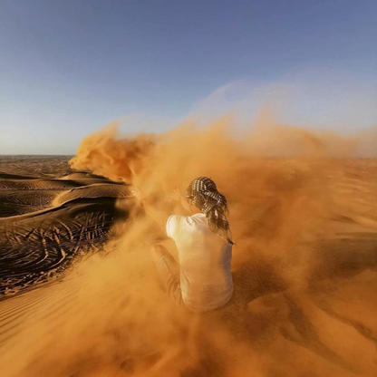 windy desert
