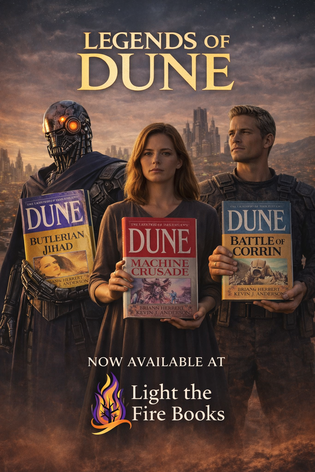 Legends of Dune Trilogy Bundle