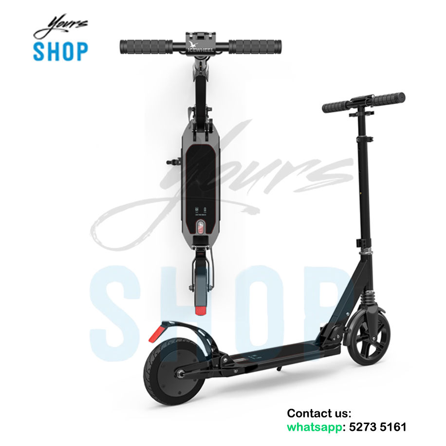 Thumbnail: E9 電動滑板車 - 12km/h - 10km - 22V -  8寸輪折疊款雙減震 Have Stock Free Delivery Foldable Ad