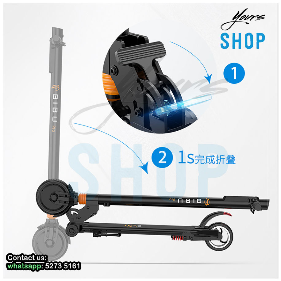 Thumbnail: BIBU Pro 電動滑板車 - 30km/h - 20-40km - 36V - 帶座椅 Electric Scooter with seat