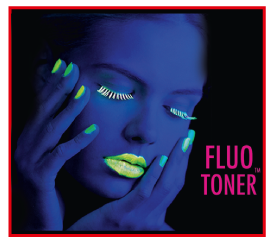 Impresion con toner fluor