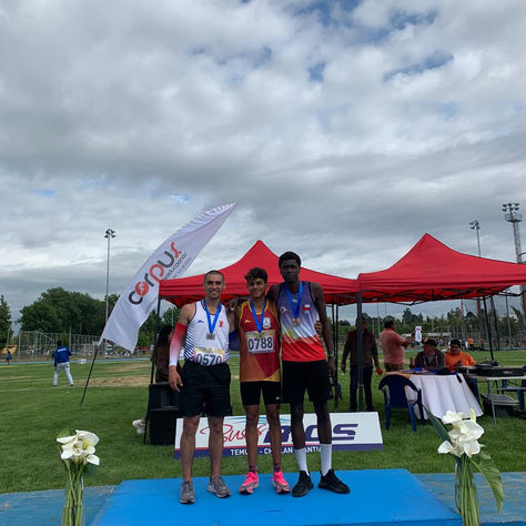 La actuación de los atletas locales en el Nacional Federado de Atletismo sub 16 y 18