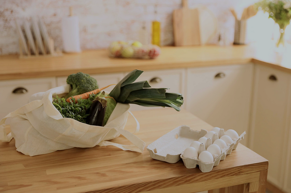 Fresh Groceries Display