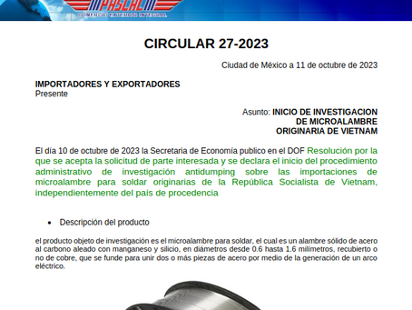 Circular 27-2023
