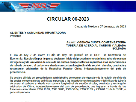 06-2023 INICIO CC TUBO ACERO AL CARBON