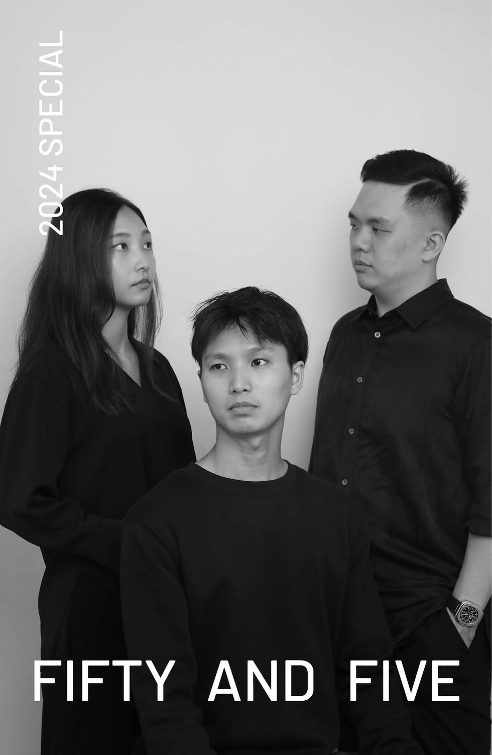 Portrait of the Hock Hoon team featured in Fifty And Five Part 3, documenting the growth of the practice into an award-winning interior design studio.